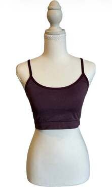PINK Victoria's Secret Seamless Unlined Bralette Purple Size M